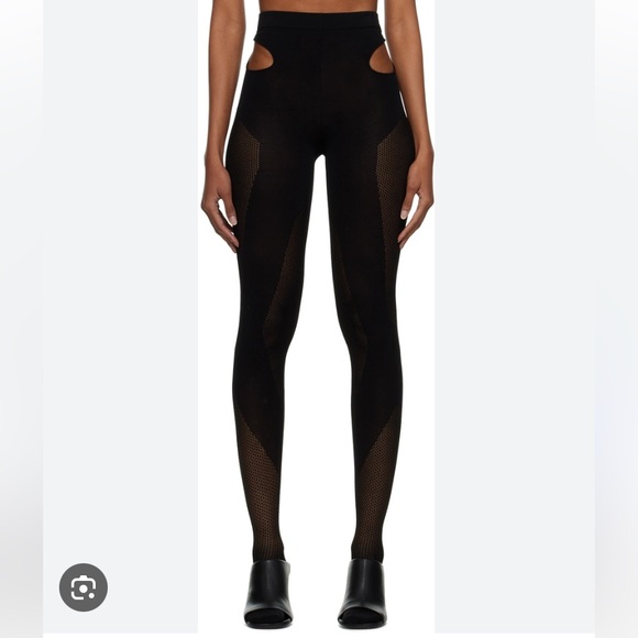 Dion Lee Black Bodywear Leggings NWT SZ XS